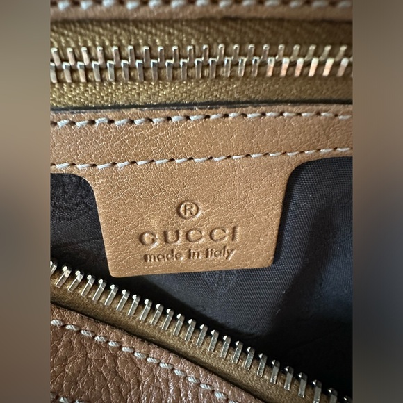 Authentic Gucci Tote Bag in GG Canvas Brown - Picture 12 of 14